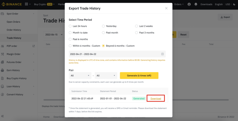 How To Check Fiat Deposit History On Binance Us?