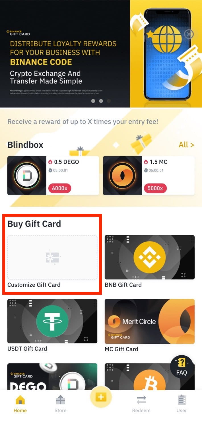 How To Buy Binance Gift Card?