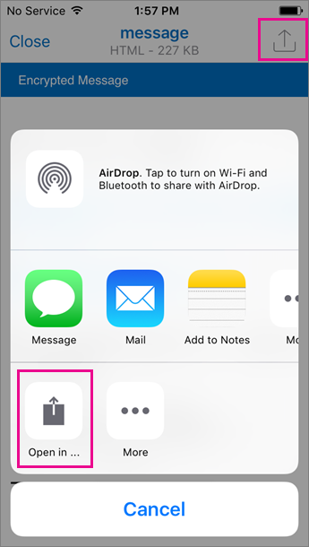 How To Open An Encrypted Email On Iphone?