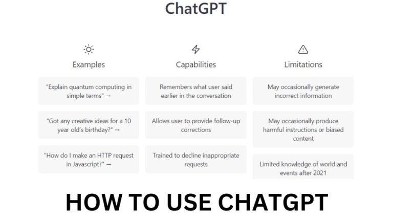 What To Use Chatgpt For?