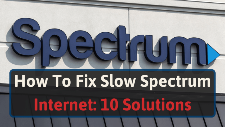 Why Is My Internet So Slow Spectrum?