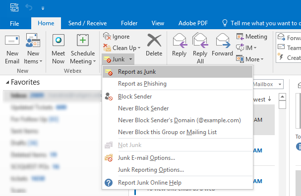 How To Report Phishing Emails In Outlook?
