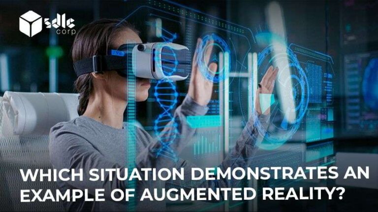 Which Situation Demonstrates An Example Of Augmented Reality?