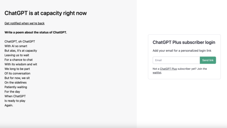 Why Is Chatgpt Down?