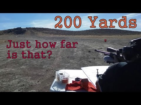 How Far Is 200 Yards Visually?