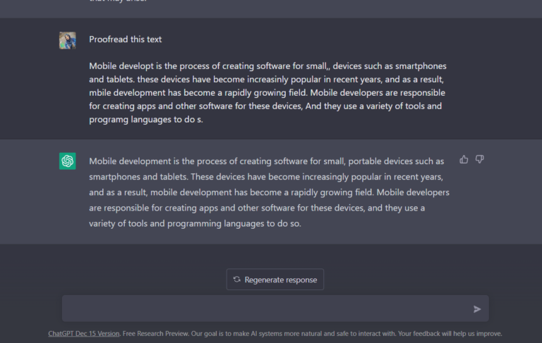 Can Chatgpt Proofread?