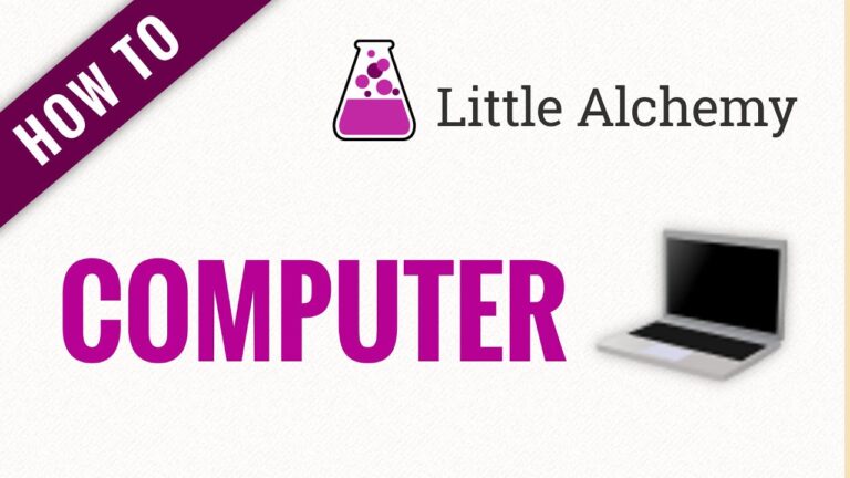 How To Make Computer In Little Alchemy?