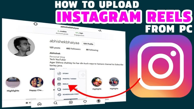 How To Upload An Instagram Reel From Computer?