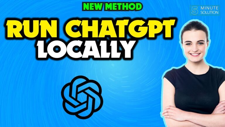 Can You Run Chatgpt Locally?