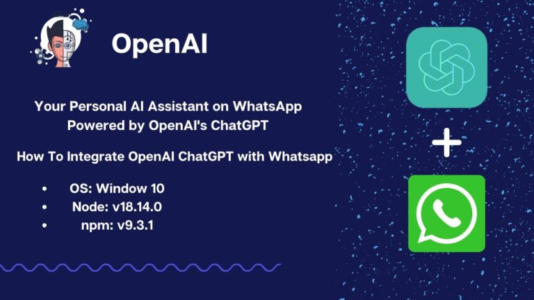 How To Set Up Openai Whatsapp Chatgpt?