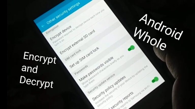 How To Decrypt An Encrypted Phone?