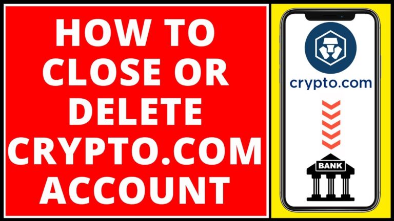 How To Close Crypto Com Account?