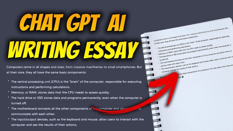 How To Get Chatgpt To Write An Essay?