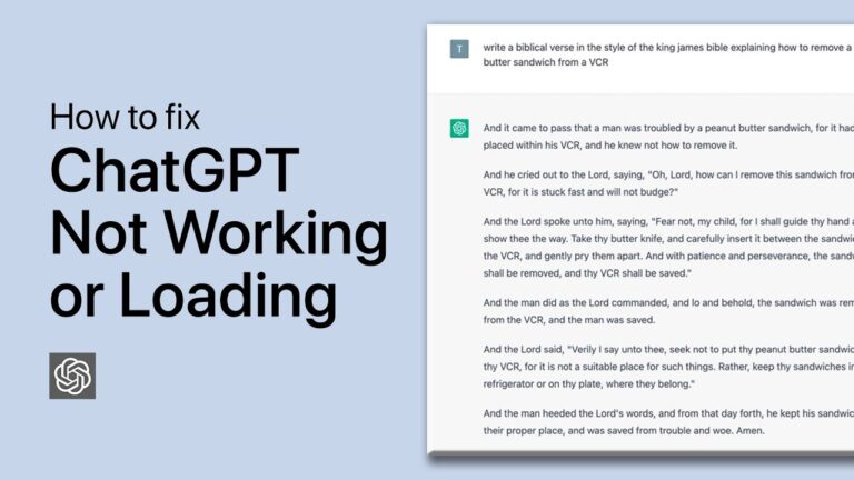 Why Does Chatgpt Say Load Failed?