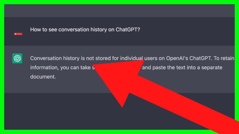 Can You View History On Chatgpt?