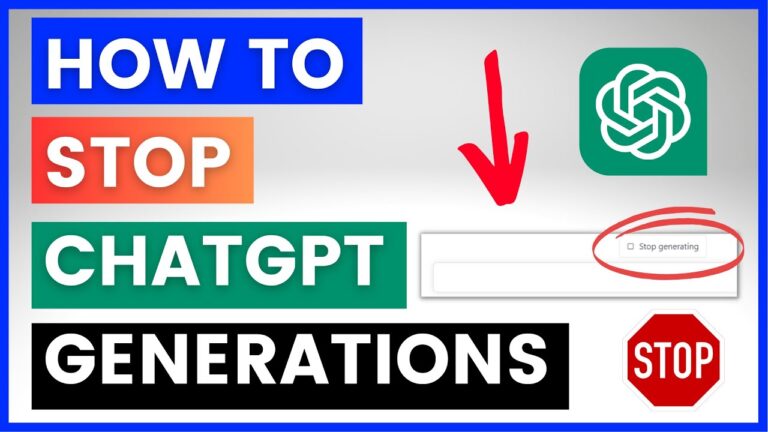 How To Stop Chatgpt?