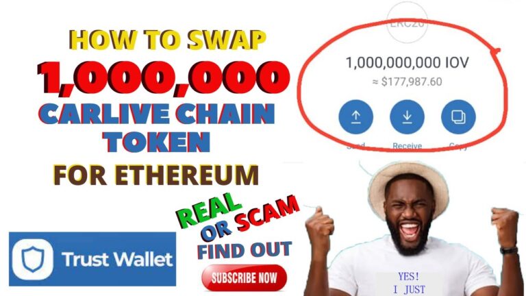 How To Swap Carlive Chain To Ethereum On Trust Wallet?