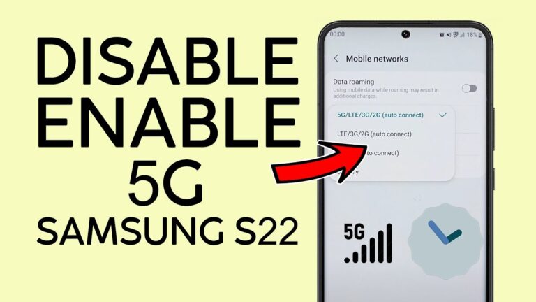 How To Enable 5g On S22 Ultra?