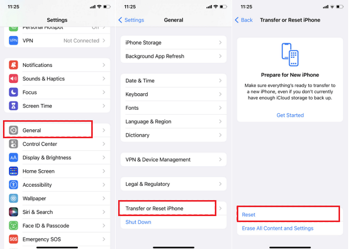 How To Reset End-to-end Encrypted Data?