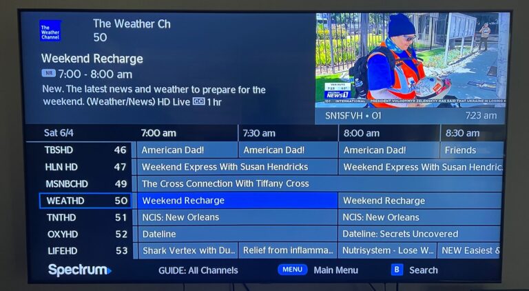 What Channel Number Is Tbs On Spectrum?