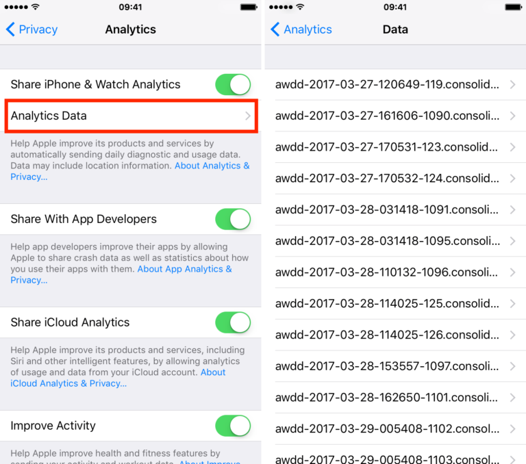 How To Decode Iphone Analytics Data?