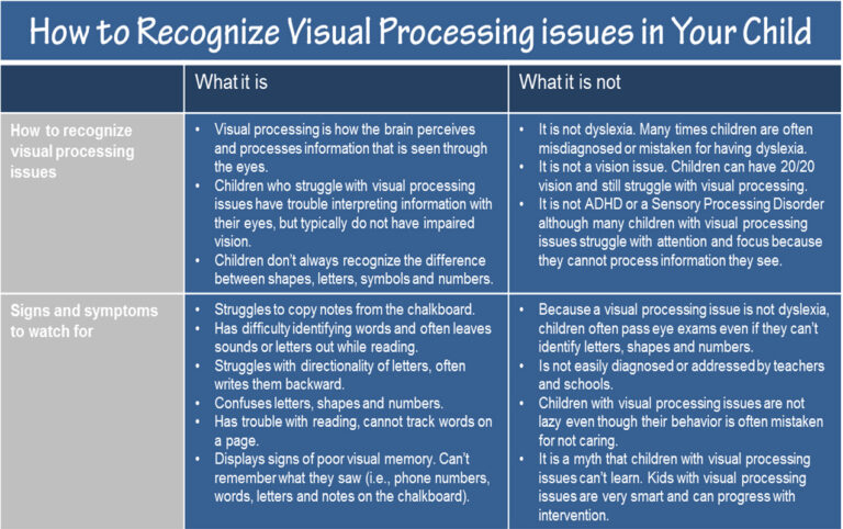 What Is Visual Processing?