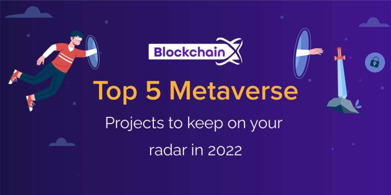 Top 5 Metaverse Projects to keep on your radar in 2022