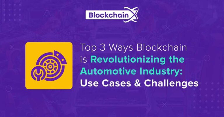 How can Blockchain technology in the automotive sector impact the world