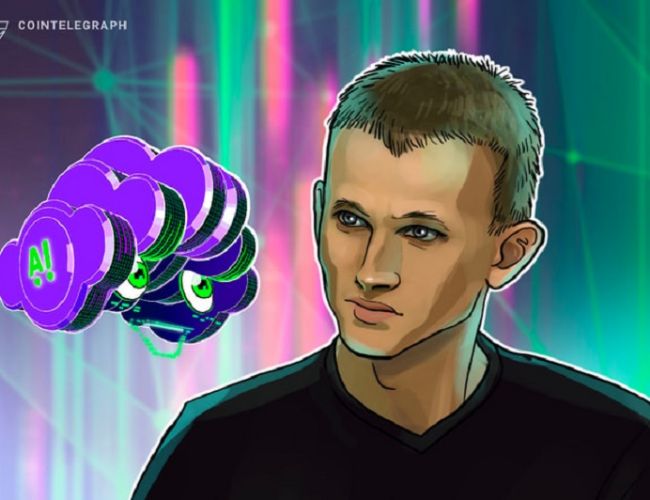 Vitalik Buterin endorses TiTok AI for onchain image storage