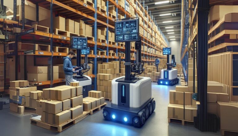 Automatic Guided Vehicles: Machine Vision in Warehousing