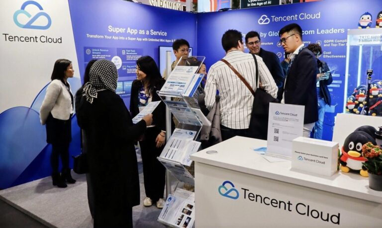 Tencent Cloud showcases super app solution at MWC 2025