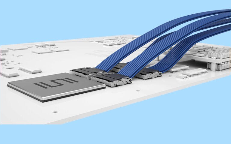 Cable assembly brings signal close to high-speed digital devices