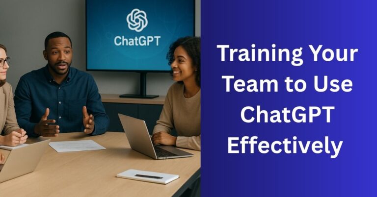Simple Guide to Training Your Team to Use ChatGPT Effectively