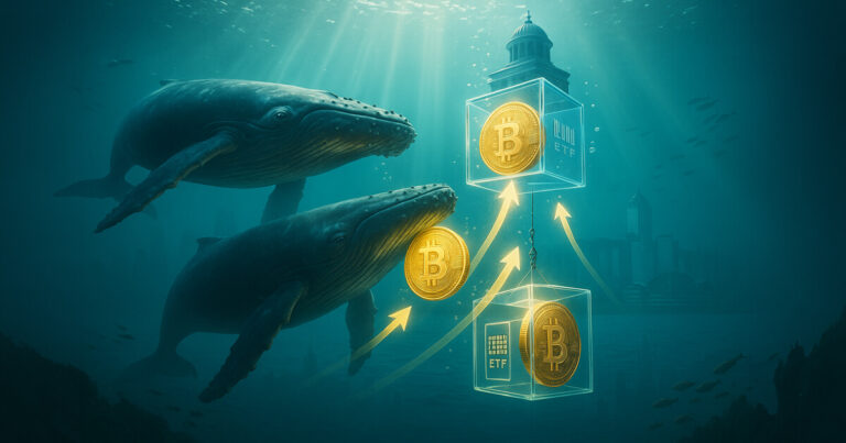 Bitcoin whales swap BTC for ETFs to shield wealth from threats