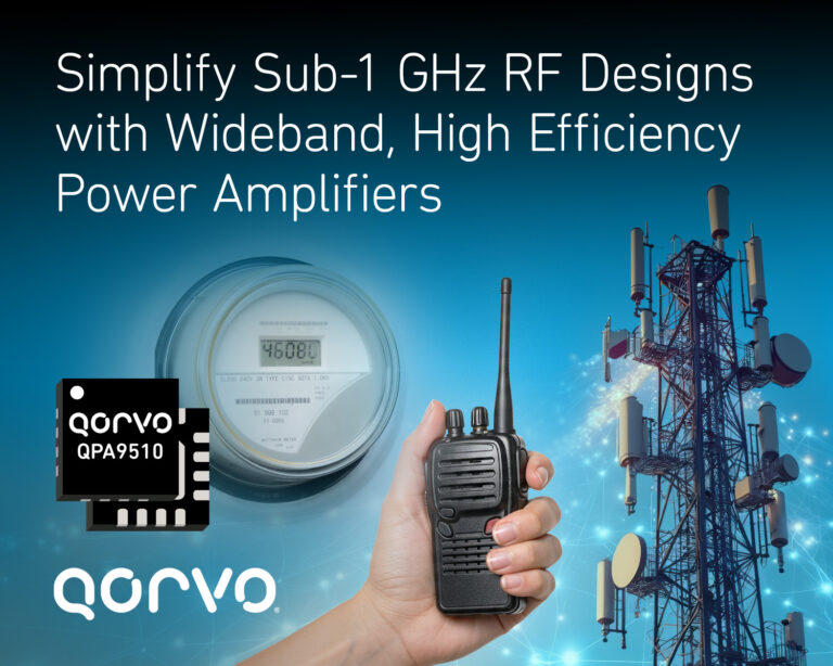 Efficient RF amp covers sub-1 GHz