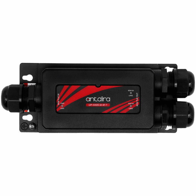 Industrial PoE++ Gb extender expands Ethernet range to 200 meters