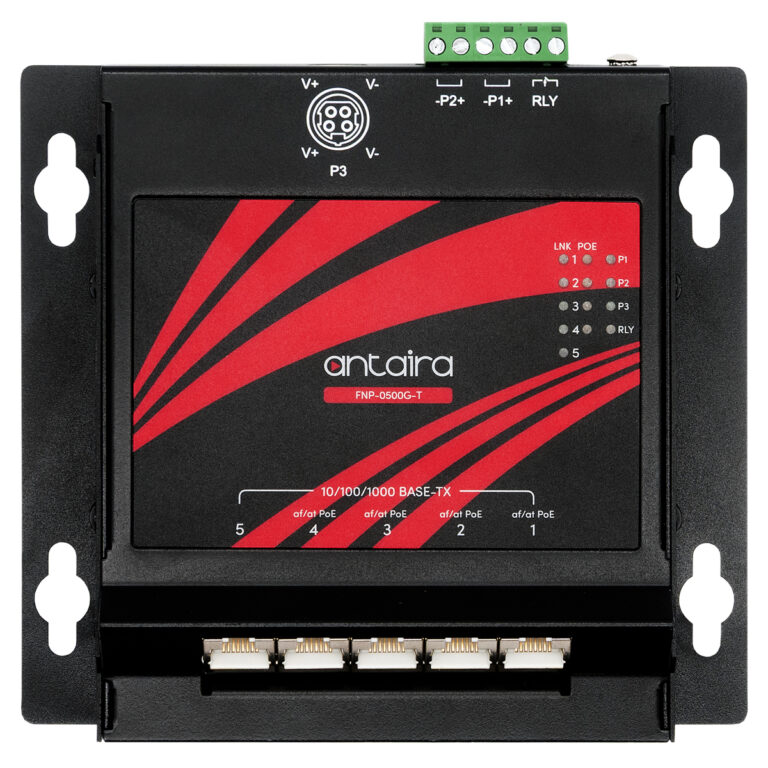 Compact industrial Ethernet switch delivers gigabit speeds and PoE+ power