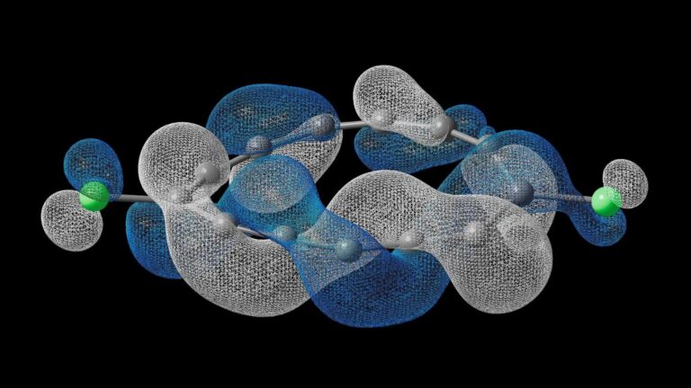 A newly created molecule shows unusual quantum behavior