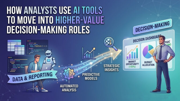 How Analysts Use AI Tools To Move Into Higher-Value Decision-Making Roles