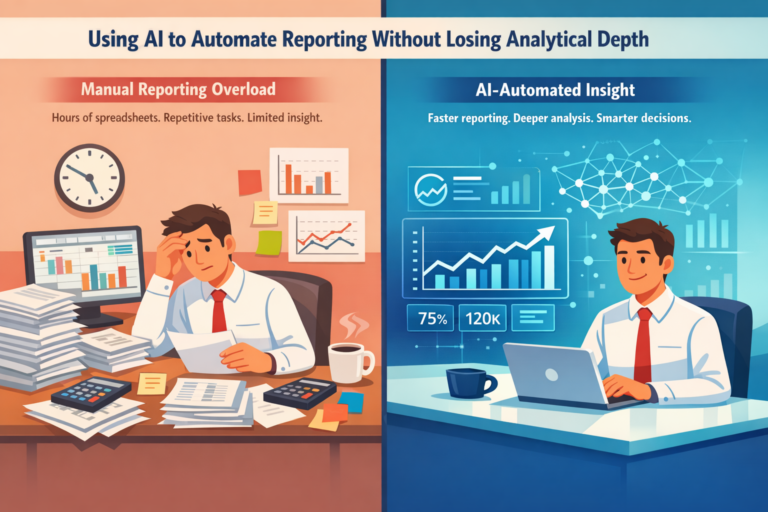 Using AI to Automate Reporting Without Losing Analytical Depth