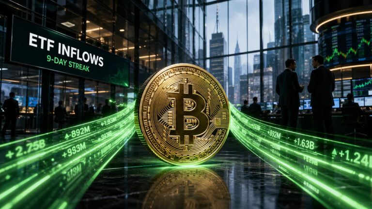Bitcoin ETFs hit the longest inflow streak of the year in bullish setup for a major recovery