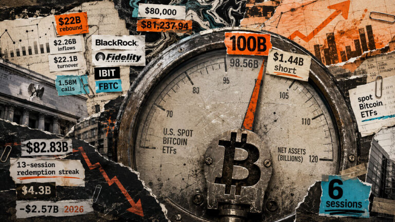 Bitcoin ETFs are $1.4 billion away from reclaiming $100 billion