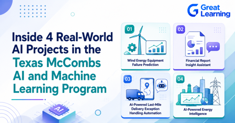 4 Real-World AI Projects in the Texas McCombs AI and Machine Learning Program